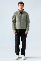 Mock Neck Puffer Jacket